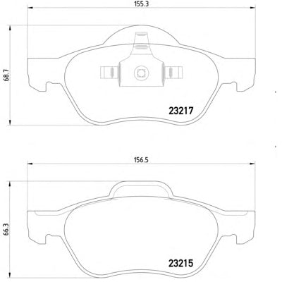 צלחות בלם DR!VE+ לרנו MEGANE / רנו CLIO 2001-2026