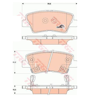צלחות בלם HELLA ליונדאי SONATA / יונדאי I25 2005-2018 ועוד 6 דגמים