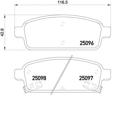 צלחות בלם DR!VE+ לשברולט ORLANDO / שברולט CRUZE 2009-2026