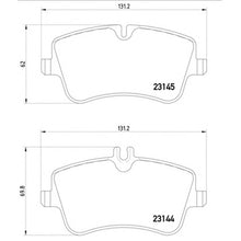 טען תמונה למציג הגלריה, צלחות בלם HELLA למרצדס C-CLASS / מרצדס SLK 2001-2011