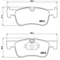 צלחות בלם HELLA לב.מ.וו 1-SERIES / ב.מ.וו 2-SERIES 2011-2026