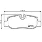 צלחות בלם HELLA למרצדס בנץ VITO / מרצדס בנץ V-CLASS 2014-2023 ועוד דגם אחד