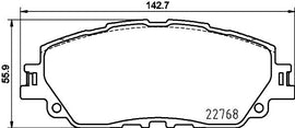 צלחות בלם HELLA לטויוטה CAMRY / טויוטה RAV-4 2016-2026