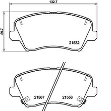 Load image into Gallery viewer, צלחות בלם HELLA ליונדאי I30 / קיה CEED 2014-2026