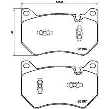 Load image into Gallery viewer, רפידות בלם קדמי HELLA לאאודי Q5 / אינפיניטי QX50 2016-2026