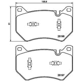 רפידות בלם קדמי HELLA לאאודי Q5 / אינפיניטי QX50 2016-2026
