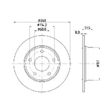 Load image into Gallery viewer, צלחות בלם HELLA לרנו ARKANA 2020-2026