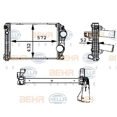 אינטרקולר MAHLE למרצדס ATEGO 1990-2026