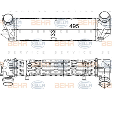 אינטרקולר HELLA לב.מ.וו 5-SERIES / ב.מ.וו 5 2010-2026