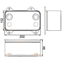Load image into Gallery viewer, מצנן HELLA לDAF XF95 2003-2026