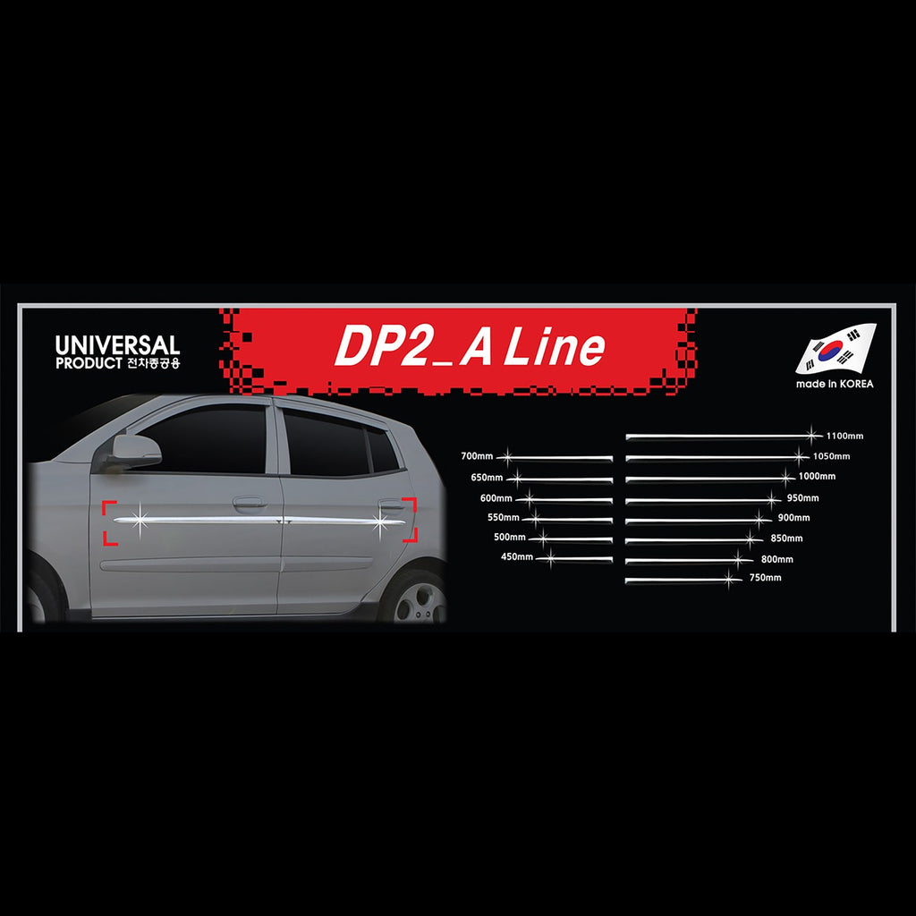DP2 קו A - טבלת האורכים 450-1100 מ"מ