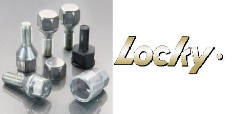 נעילת ג'נטים LOCKY דגם B58 כולל 2 מפתחות וקוד אישי תוצרת FARAD איטליה