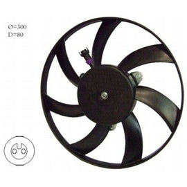 מאוורר ימני GO PARTS לפולקסווגן POLO / פולקסווגן CADDY 1994-2002