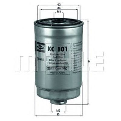 מסנן דלק MAHLE לקיה RIO / קיה SORENTO 2006-2012
