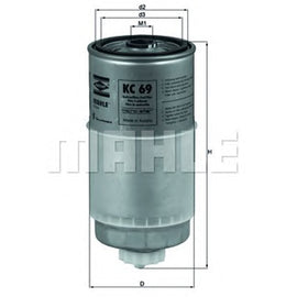מסנן דלק MAHLE לפולקסווגן PASSAT / פולקסווגן BORA 1995-2007
