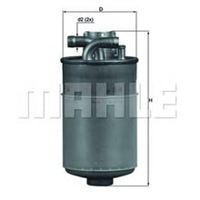Load image into Gallery viewer, מסנן דלק MAHLE לסקודה SUPERB / אאודי A4 1997-2008