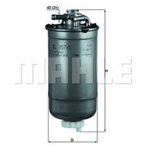 Load image into Gallery viewer, מסנן דלק MAHLE לסקודה FABIA / פולקסווגן POLO 1999-2009