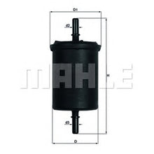 טען תמונה למציג הגלריה, מסנן דלק MAHLE לפיג'ו 208 2013-2022