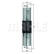 Load image into Gallery viewer, מסנן דלק MAHLE לב.מ.וו 3-SERIES / ב.מ.וו 7-SERIES 1995-2006