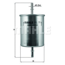 Load image into Gallery viewer, מסנן דלק MAHLE לפולקסווגן GOLF / סקודה OCTAVIA 1996-2012 ועוד 10 דגמים