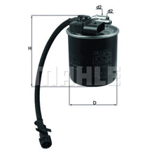 טען תמונה למציג הגלריה, מסנן דלק MAHLE למרצדס בנץ VITO / מרצדס בנץ V-CLASS 2011-2023