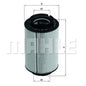 מסנן דלק MAHLE לפולקסווגן CADDY / סקודה OCTAVIA 2003-2026 ועוד 7 דגמים