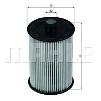 מסנן דלק MAHLE לפולקסווגן TRANSPORTER 2002-2002