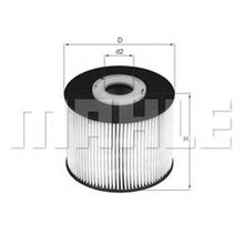 Load image into Gallery viewer, מסנן דלק MAHLE לטויוטה PROACE / פורד MONDEO 2006-2026