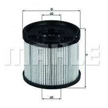 Load image into Gallery viewer, מסנן דלק MAHLE לפיג'ו PARTNER / סיטרואן BERLINGO 1999-2026