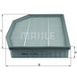 מסנן אוויר MAHLE לב.מ.וו Z4 / ב.מ.וו X3 2005-2026