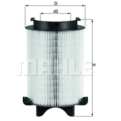 מסנן אוויר MAHLE לסקודה OCTAVIA / סקודה YETI 2003-2026