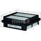 מסנן אוויר MAHLE לסוזוקי LIANA 2002-2026
