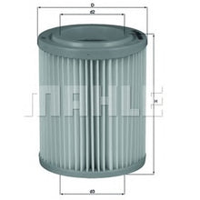 Load image into Gallery viewer, מסנן אוויר MAHLE להונדה STREAM / הונדה FR 2001-2007