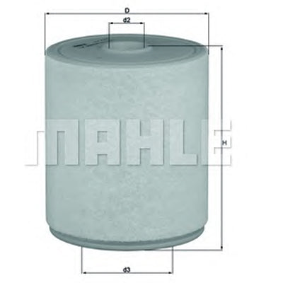 מסנן אוויר MAHLE לאאודי A6 / אאודי A7 2011-2026