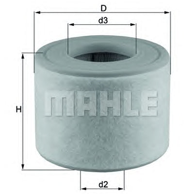 מסנן אוויר MAHLE לאאודי A6 / אאודי A7 2011-2018