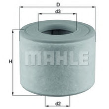 Load image into Gallery viewer, מסנן אוויר MAHLE לאאודי A6 / אאודי A7 2011-2018