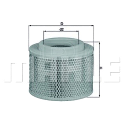 מסנן אוויר MAHLE לטויוטה HILUX / מאזדה BT-50 2005-2026