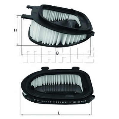מסנן אוויר MAHLE לב.מ.וו X5 / ב.מ.וו X3 2010-2026