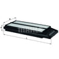 מסנן אוויר MAHLE להונדה ACCORD 2009-2026