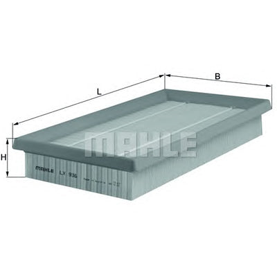 מסנן אוויר MAHLE למזדה MPV 2001-2007