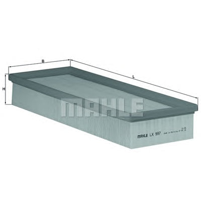 מסנן אוויר MAHLE לפולקסווגן POLO / סיאט CORDOBA 1996-2002 ועוד 3 דגמים