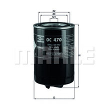 Load image into Gallery viewer, מסנן שמן MAHLE לאאודי A4 / פולקסווגן PASSAT 1995-2008 ועוד 2 דגמים