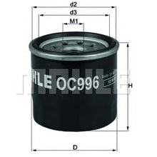 Load image into Gallery viewer, מסנן שמן MAHLE לשברולט SPARK 2010-2018