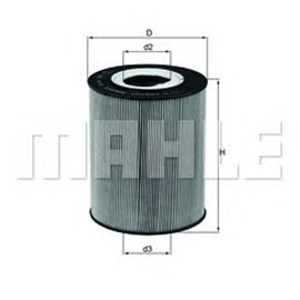 מסנן שמן MAHLE למאן F2000 / מאן TGA 1990-2026