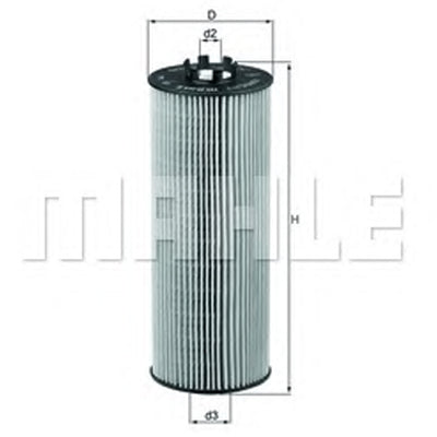 מסנן שמן MAHLE לסקודה SUPERB / אאודי A4 1997-2008