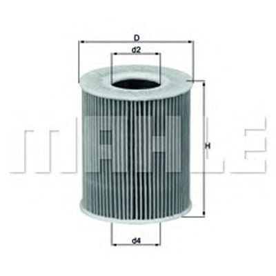 מסנן שמן MAHLE למאזדה 6 / פורד MONDEO 2002-2026