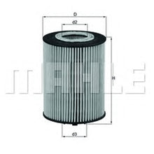 טען תמונה למציג הגלריה, מסנן שמן MAHLE לב.מ.וו 5-SERIES / ב.מ.וו 5 2001-2010