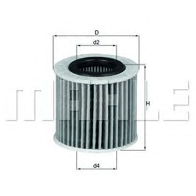 מסנן שמן MAHLE לטויוטה PRIUS / טויוטה COROLLA 2008-2026