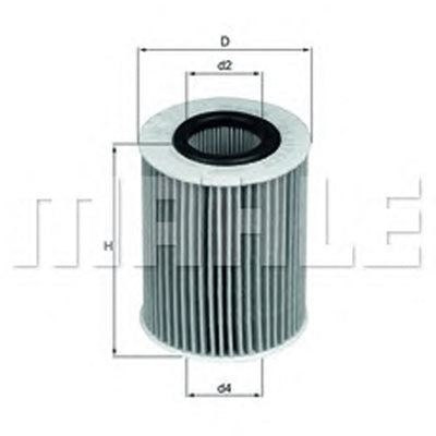 מסנן שמן MAHLE לאופל CORSA / אופל ASTRA 2006-2026