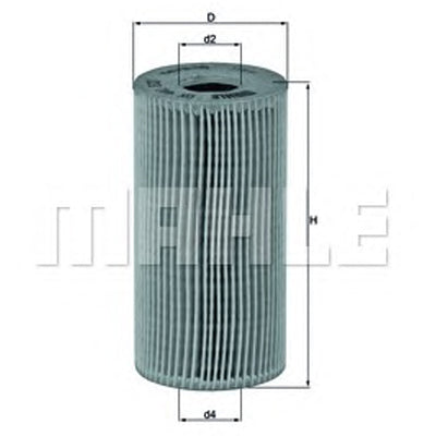 מסנן שמן MAHLE לרנו LATITUDE / רנו KOLEOS 2008-2026